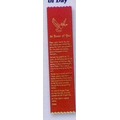 2" x 8" Stock Prayer Ribbon Bookmarks (At Start of Day)